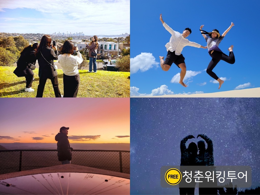 [트리플콤보B] 공항픽업+포트스테판[스페셜]+블루마운틴 선셋 별보기