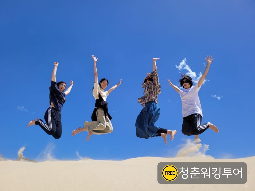 포트스테판 투어[프리미엄- 모래썰매 + 돌고래 크루즈 ]